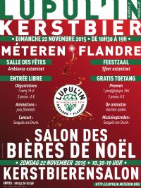Salon des bières de noël Lupul'in KERSTBIER 4. Le dimanche 22 novembre 2015 à METEREN. Nord.  10H30